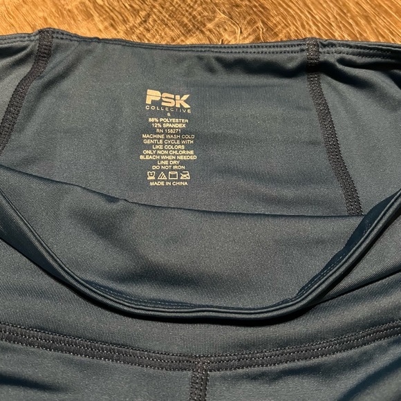 PSK Collective Blue Bike Shorts Small - Picture 6 of 9